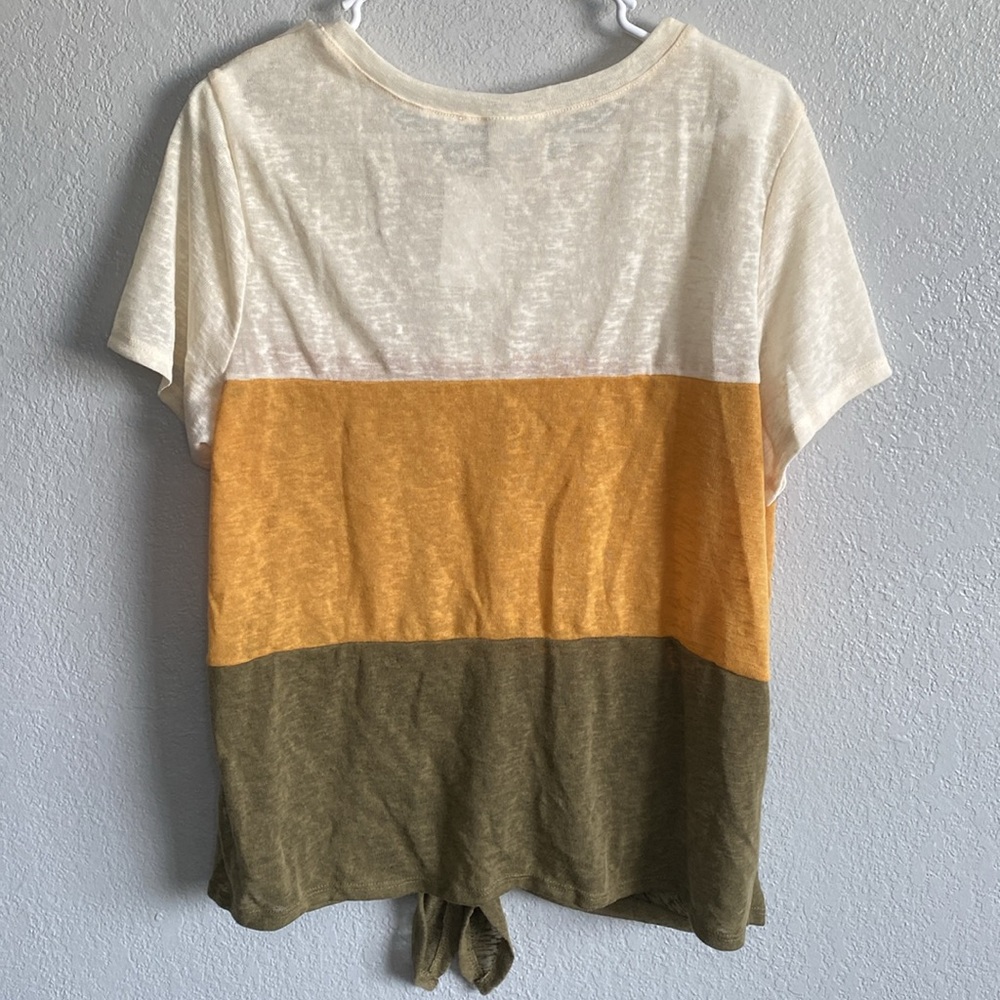 Tru Self tie top - Picture 2 of 6